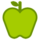 🍏 Зеленое яблоко Эмодзи на телефонах HTC