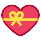 💝 Herz mit Schleife Emoji auf HTC
