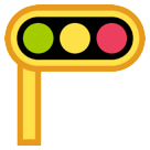 🚥 Semáforo horizontal Emoji en HTC