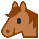 🐴 Cabeça de cavalo Emoji nos HTC