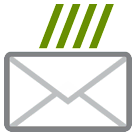 Briefeingang Emoji HTC