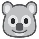 🐨 Cara de koala Emoji en HTC