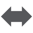 ↔️ Freccia sinistra-destra Emoji su HTC