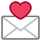 Любовное письмо Эмодзи на телефонах HTC