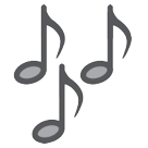 🎶 Musiknoten Emoji auf HTC