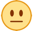 Neutral Face Emoji on HTC Phones