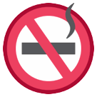 Zeichen für „Rauchen verboten“ on HTC