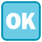 🆗 Zeichen für OK Emoji auf HTC