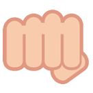 Oncoming Fist Emoji on HTC Phones