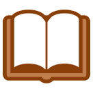 Geöffnetes Buch Emoji HTC