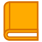 📙 Libro de texto naranja Emoji en HTC