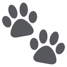 🐾 Huellas de animal Emoji en HTC