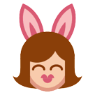 People With Bunny Ears Emoji on HTC Phones