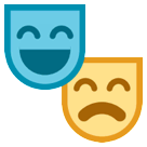🎭 Artes cénicas Emoji nos HTC