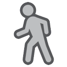 🚶 Person Walking Emoji on HTC Phones