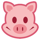 🐷 Schweinekopf Emoji auf HTC