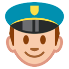 👮 Police Officer Emoji on HTC Phones