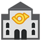 🏤 Oficina de correos europea Emoji en HTC