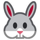 🐰 Muso di coniglio Emoji su HTC