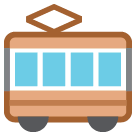 🚃 Eisenbahnwaggon Emoji auf HTC