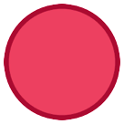 🔴 Cercle rouge Émoji sur HTC