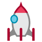 🚀 Rakete Emoji auf HTC
