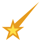 Estrela cadente Emoji HTC