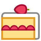 🍰 Fetta di torta Emoji su HTC