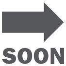 🔜 Flèche indiquant «bientôt» en anglais Émoji sur HTC