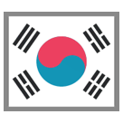 Flagge von Südkorea on HTC