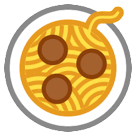 🍝 Spaghetti Emoji auf HTC