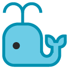 🐳 Wasser spuckender Wal Emoji auf HTC