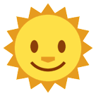 Sole con volto Emoji HTC