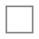 Weißes mittleres Quadrat Emoji HTC