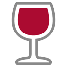 🍷 Copa de vino Emoji en HTC