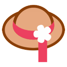 Hut mit Schleife Emoji HTC