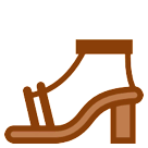 Sandálias com salto Emoji HTC