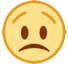 Cara de preocupación Emoji HTC