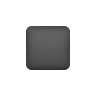 ◾ Black Medium-Small Square Emoji on Icons8