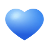 💙 Blue Heart Emoji on Icons8