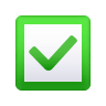 ☑️ Check Box With Check Emoji on Icons8