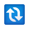 🔃 Clockwise Vertical Arrows Emoji on Icons8