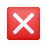Cross Mark Button on Icons8