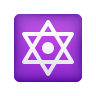 🔯 Dotted Six-Pointed Star Emoji on Icons8