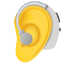 🦻 Ear With Hearing Aid Emoji on Icons8