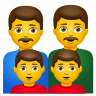 👨‍👨‍👦‍👦 Family: Man, Man, Boy, Boy Emoji on Icons8