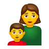 👩‍👦 Family: Woman, Boy Emoji on Icons8