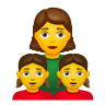 👩‍👧‍👧 Family: Woman, Girl, Girl Emoji on Icons8