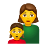 Family: Woman, Girl on Icons8