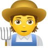 🧑‍🌾 Farmer Emoji on Icons8